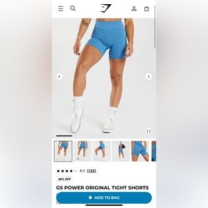 GS POWER ORIGINAL TIGHT SHORTS